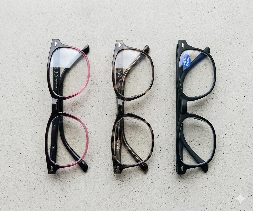 Reading Glasses for Women 2.50 Ladies Readers Spring Hinges,Anti Glare UV Eyestrain,Computer Eyeglasses Women