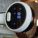 JIGOO Bed Vacuum Cleaner with Dust Sensor, Mattress Vacuum Cleaner with UV & Ultrasonic and High Heating, 13Kpa Suction 500W Powerful Double-Cup Handheld Vacuums (J300, Corded)