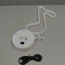 Led Music Notes Shaped Neon Lights Decor Light Led Night Light Wall Table Decor Battery Operated Creative Lighting Lamps for Christmas Wedding Sign Birthday Luau Summer Party Kids Room Living Room