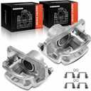 A-Premium Disc Brake Caliper Assembly with Bracket Compatible with Toyota and Lexus Models - Camry 1997-2001, Avalon, Solara, ES300, L4 2.2L, L4 2.4L, V6 3.0L - Front Driver and Passenger Side