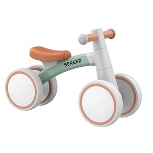 SEREED Baby Balance Bike for 1 Year Old Boys Girls 12-24 Month Toddler Balance Bike, 4 Wheels Toddler First Bike, First Birthday Gifts, Color: Green