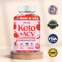 Premium Keto ACV Gummies  Keto Gummies Supplement for Women and Men, with 1000MG Apple Cider Vinegar & Vitamin B12, Detox & Cleanse  Vegan, Non-GMO, Made in USA  60 Gummies