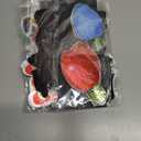 2 x Whaline 30Pcs Christmas Reflective Car Magnets Set Colorful Bulb Light with Lines 8 Design Cartoon Santa Reindeer Gingerbread Refrigerator Garage Magnet Decal Decoration, 1.9x3.94 inches, 7.87 inches