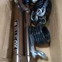 Blue Ox BX7420 Avail Tow Bar 2" Receiver | Tows Up to 10,000 lbs | Self-Aligning Tow Bar Steel Construction | Easy Fold and Store in RV | Safety Cables Included | Cinnamon Coffee Metallic Color