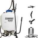 Chapin International 60175 4 Gallon Backpack Sprayer for Bleach & Disinfecting, Made in The USA, 1-Pack, Translucent White