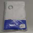 MIULEE Blackout Curtains for Bedroom Living Room 84 Inches Long 2 Panels, Thermal Insulated Room Darkening Drapes Solid Grommet Noise Reduction Light Blocking Window Curtains 40x84 Inch Greyish White