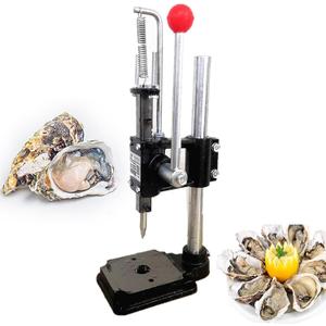 Oyster Shucking Machine, Manual Oyster Shucker Tool, Oyester Shells Opener with High Hardness Needle, Adjustable Height Seafood Shucking Tools for Oyster Clams Scallops Shellfish