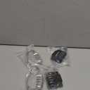 Puroma 4 Pack Combination Lock for Locker 4 Digit Outdoor Waterproof Padlock for School, Gym, Sports, Fence, Toolbox, Gate, Case, Outdoor, Hasp Storage, Cabinets (Silver & Black)