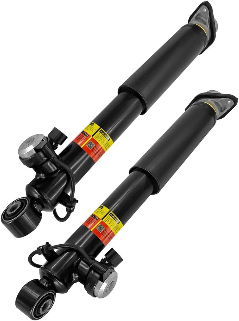 LUFT MEISTER 12823605 20853196 Set of 2 Rear Shock Assy w/Magnetic Compatible with Cadillac SRX 2010-2016,SAAB 9-4X 2011-2016,20853197,20953566,20853196,20953567