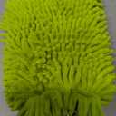 Chemical Guys MIC493 Chenille Premium Scratch-Free Microfiber Wash Mitt, Lime Green, 9.6" x 2.3" x 7"