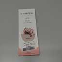 JMEOWIO Gel Nail Stickers Christmas Snowflake Holiday Semi Cured Gel Nail Strips Wraps UV/LED Nails Art Design Decoration Accessories