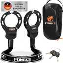 Scooter Lock Anti Theft, Bike Locks Heavy Duty with Waterproof Bag, 36.22in Bike Chain Lock, Electric Scooter Accessories, Security Bicycle Locks for E-Scooters, E-Bikes, Motorcycles