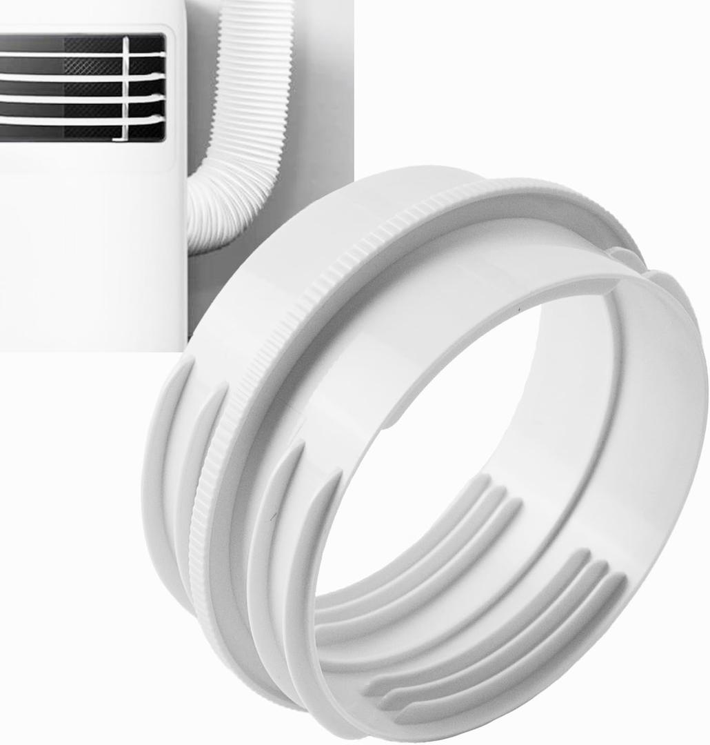 Universal Exhaust Hose Coupler, Upgraded for 5.1 inch and 5.9 inch Hose, Portable Air Conditioner Hose Connector Coupler, Exhaust Hose Interface Extension Connector