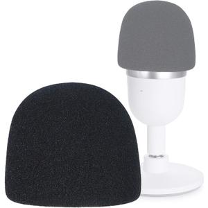 YOUSHARES Razer Seiren Mini Pop Filter - Mic Foam Windscreen Cover Compatible with Razer Seiren Mini Streaming Microphone to Blocks Out Plosives (Windscreens)