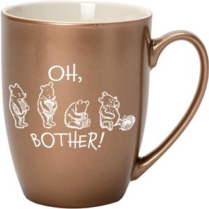 Elanze Designs Oh, Bother Pooh Bronze 10 ounce New Bone China Coffee Cup Mug