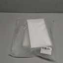 White Plastic Reusable Luminary Bags, Christmas Luminaries for Outdoors, Wedding, Birthday, Halloween, Thanksgiving(Not Include Light) (40pcs)