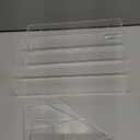 888 Display, USA - Clear Acrylic 3 Tiered Organizer with 6 Compartments  Multi-Level Storage Display Rack for Office, Craft, Tea, or Beauty Supplies  Organizer for Home or Professional Use