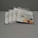 4 x Fall Pillow Covers 18x18 Set of 2, White Linen Orange Pumpkin Decorative Throw Pillow Cases, Double-Sided Print, Autumn Harvest Cushion Covers for Couch Sofa Bed