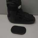 Air Walker Boot, Fracture Boot Short Walking Protection Fits Left or Right Foot Ankle Support for Injuries Fractures Sprains Black L