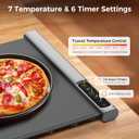 Expandable Warming Mat for Food, 54" x 16" Extra Long Electric Warming Tray with 7 Temp & 6H Timer, Portable Food Warmer for Parties Buffet, Mothers Day Kitchen Gifts for Mom Hosts