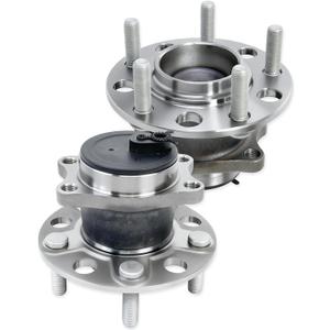 2 Pcs 512332 Rear Wheel Bearing Hub Assembly Compatible with Dodge Avenger Caliber 2007-2012, for Jeep Compass Patriot 07-17, for Chrysler 200 Sebring,for Mitsubishi Lancer Outlander Sport, 5 Lugs
