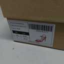 GENSHUO Womens Strappy High Heeled Sandals 3 Inch Square Open Toe Stiletto Heels Slingback Shoes with Ankle Strap for Wedding Party Chic and Sexy