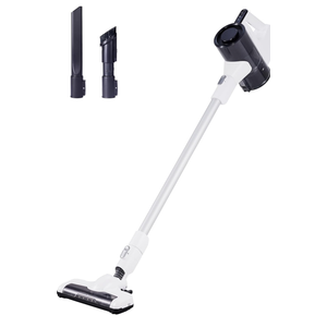 Amazon Basics Cordless Vacuum Cleaner for Carpet and Hardwood, Lightweight (5 lbs), White