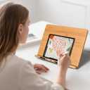 Extra Large Tablet Stand for Desk, Adjustable Holder for Touch Screen Tablets