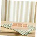 Cabilock Rustic Wooden Serving Tray 7.87X5.90 Inch Multi-Purpose Pallet for Snacks Vegetables Jewelry Organizer and Dip Platter for Parties and Daily Use