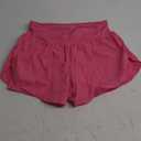 CADMUS 2 in 1 Women's Workout Shorts for Athletic Gym Running Shorts with Phone Pockets Medium, Pink 
