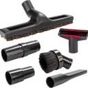 6Pcs For Shop Vac Attachments and Shark Vacuum Attachments Replacement Soft Horsehair Shark Hard Floor Attachment with Vacuum Brush Attachment and Vacuum Hose Adapter