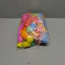 XunYee 5 Pcs Marigold Garland for Decoration 5 Feet Long Strands Artificial Marigolds Flowers Diwali Day of The Dead Decorations for Home Indian Decor Pooja Temple, Multicolor