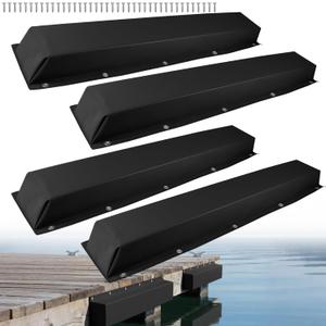 ORLANG 36"/48"/59"/72" Dock Bumpers,Dock Fenders with Stainless Steel Screws,Boat Dock Bumpers,Dock Post Bumper for Docking Edges, Piling, Vertical Poles, Horizontal Decks or Piers(Multiple Colors)