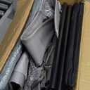 Pawtners Heated Outdoor Cat House for Outside Cats, 26'' XL Insulated Weatherproof Cat Shelter with Heated Pad, Elevated Feet & Escape Door, Warm Kitty House for Feral or Stray Cats in Winter (Grey)