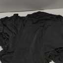 SuperO Waterproof Spandex Table Cover for 4FT Table Universal Fitted Stretch Tablecloth for Party, Banquet, Wedding and Events-Black (48" x 28.8" (Rectangular))