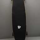 Retrospec Zed Cruiser & Pintail Longboard Skateboard Complete - Bamboo & Canadian Maple Wood Cruiser w/Reverse Kingpin Trucks for Commuting, Carving & Downhill Riding