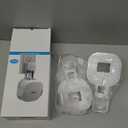 COOLWUFAN Outlet Wall Mount Holder for eero 6 or eero 6+ mesh Wi-Fi System [NOT Fit for eero mesh], No Messy Wires, Easy to Install Mount Holder for eero 6 & eero 6+ mesh Wi-Fi System (3 Pack), White