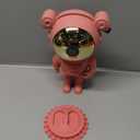 Astronaut Galaxy Star Projector Starry Night Light, Astronaut Projector with Nebula, Timer and Remote Control, Kids Room Decor Aesthetic, for Christmas, Birthdays, Valentine's Day (Pink)