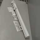 Retractable Baby Gates for Stairs Doorways Hallways, Soft Mesh Safety Retractable Dog Gate for Pet, Indoor Or Outdoor Use, Easy Installation,33.6" Tall,Expands to 55" Wide,White