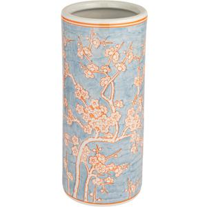 Creative Co-Op Ceramic Umbrella Stand, Light Blue 

18 inch