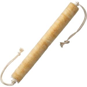 Japanese Tawashi Soft Back Scrub - Sisal Fiber Long Body Brush With Rope Handles - Product of Japan