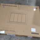 Stanbroil Fireplace Glass Bi-fold Style Door, Black Finish, Large, Decorative Fireplace Screen Door for Fireplace Accessories