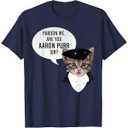 Aaron Purr Sir Shirt Funny Hamilton Shirts Cat Lover Gifts, Size Large