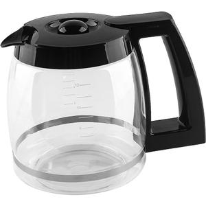 Anbige Replacement Parts 12-Cup Glass Carafe, Compatible with Cuisinart Coffee Maker DCC-1200, CHW-12, DGB-400, SS-12