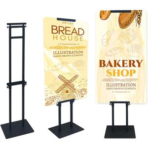 Pedestal Poster Sign Stand for Display Heavy Duty Double Sided Poster Stand Adjustable Height Up to 80 Inches w/ Non-Slip Base Floor Standing Sign Holder for Board & Foam Sign,Wedding,Restaurant Pedestal Poster Sign Stand for Display Heavy Duty Double Sided Poster Stand Adjustable Height Up to 80 Inches w/ Non-Slip Base Floor Standing Sign Holder for Board & Foam Sign,Wedding,Restaurant