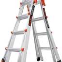 Little Giant Ladders, Velocity with Wheels, M17, 17 Ft, Multi-Position Ladder, Aluminum, Type 1A, 300 lbs Weight Rating, (15417-001)