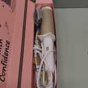 FURIDEN Lite Dual-Voltage Curling Iron: 110V-240V 2 Inch Ceramic Wide Barrel 2-in-1 Curling Iron for Armpit to Mid Back Length Hair - Europe Travel for Loose Waves with Clamp