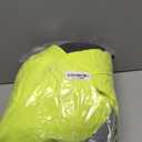 SKSAFETY High Visibility Reflective Jackets for Men, Waterproof Class 3 Safety Jacket with Pockets, Hi Vis Yellow Coats with Black Bottom, Mens Work Construction Coats for Cold Weather, 3XL, 1 Pack