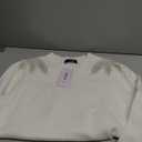 ZESICA Women's Fall Long Sleeve Sweaters 2026 Crew Neck Knit Loose Dressy Pullover Tops Winter Trendy Outfits, Apricot, Small