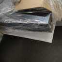 38" L x 13" W x 30" H Metal Tall Rectangular Planter - Large Planter Box for Outdoor Patio/Porch Modern Design for Plants, Flowers, Garden,Spliced Flower Pot (Black)